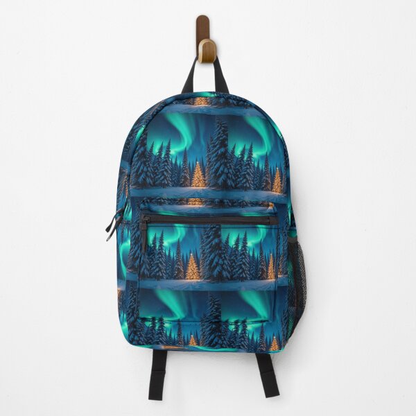 Item preview, Christmas Tree Under Northern Lights designed and sold by InezPhotography.