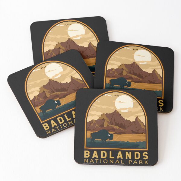 Item preview, South Dakota Badlands Adventure Park National Landscape designed and sold by MooreTaylorArt.