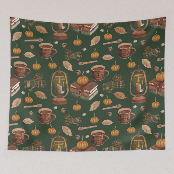 Item preview, Autumn breakfast motif designed and sold by Tinefer1111.