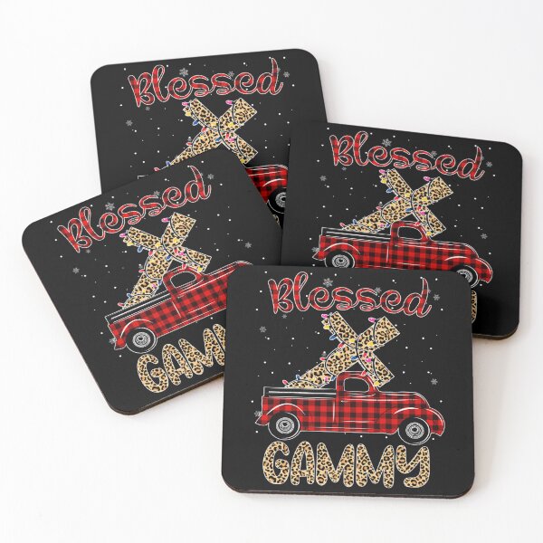 Item preview, Blessed Gammy Christmas Red Truck Plaid Color Family Xmas designed and sold by ainegonza.