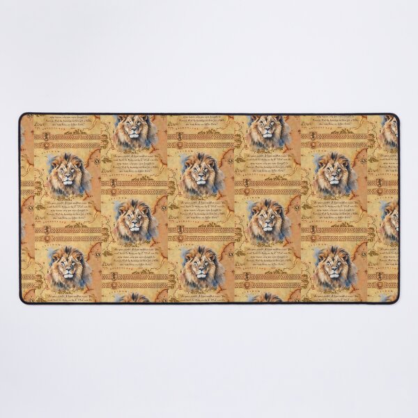 Item preview, The Lion the Witch and the Wardrobe Art Print, C.S. Lewis Quote, Aslan Art, Narnia, Chronicles of Narnia, Aslan Quote, Narnia quote, designed and sold by booksnbobs.