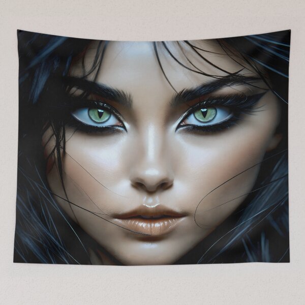 Item preview, She is like a cat in the dark 31 designed and sold by deep-sea-birds.