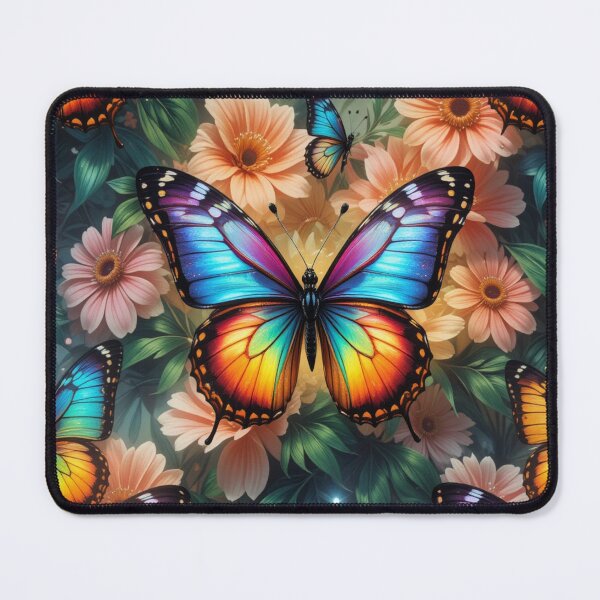 Item preview, Vibrant Butterflies Amidst Blossoms designed and sold by InezPhotography.