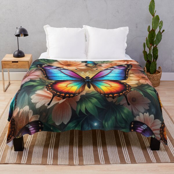 Item preview, Vibrant Butterflies Amidst Blossoms designed and sold by InezPhotography.
