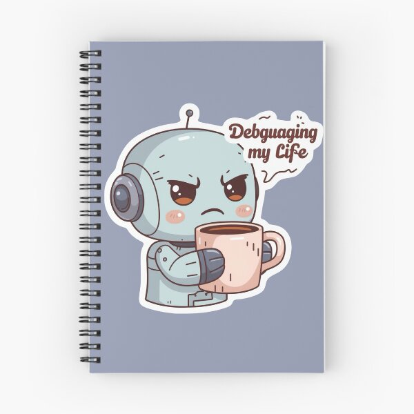 Item preview, Debugging my life cute Robot designed and sold by mmarss.