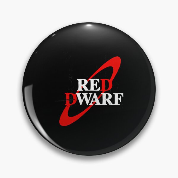 Item preview, Distressed Red Dwarf Logo designed and sold by joszkonaviide.