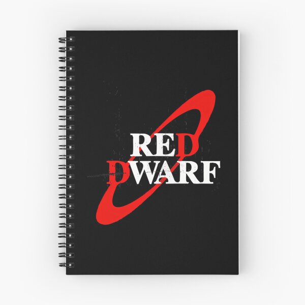 Item preview, Distressed Red Dwarf Logo designed and sold by joszkonaviide.
