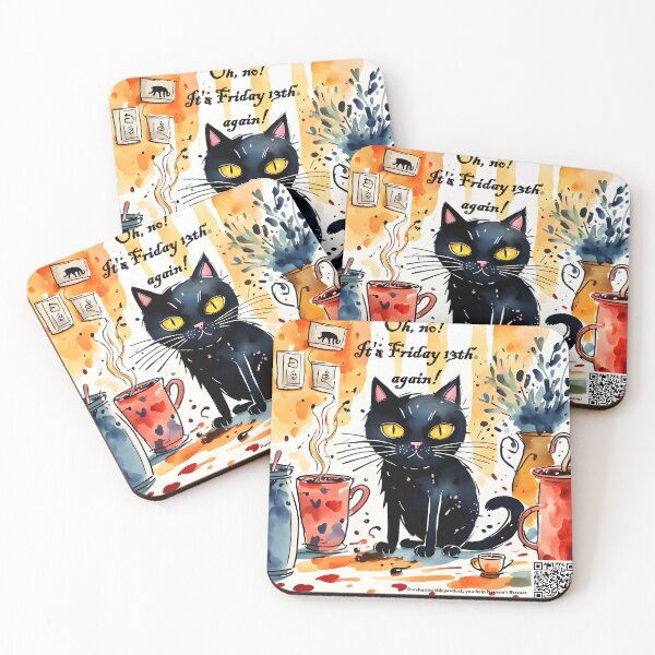 Item preview, Friday 13th designed and sold by PawPrintedArt.