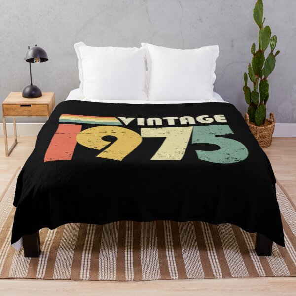 Item preview, Vintage 1975 50Th Birthday Gift Distressed Design designed and sold by lamarkieh.