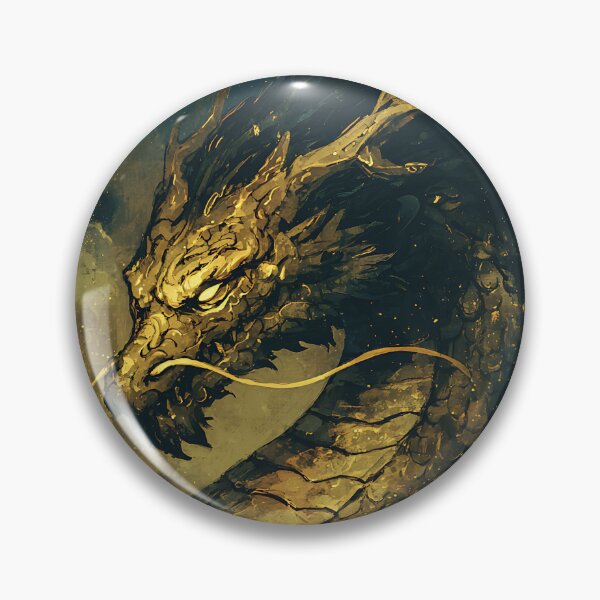 Item preview, Majestic Golden Dragon designed and sold by bapupa.