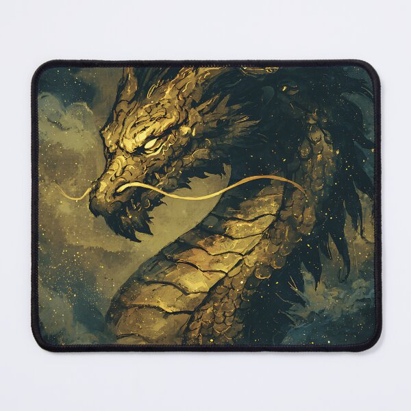 Item preview, Majestic Golden Dragon designed and sold by bapupa.