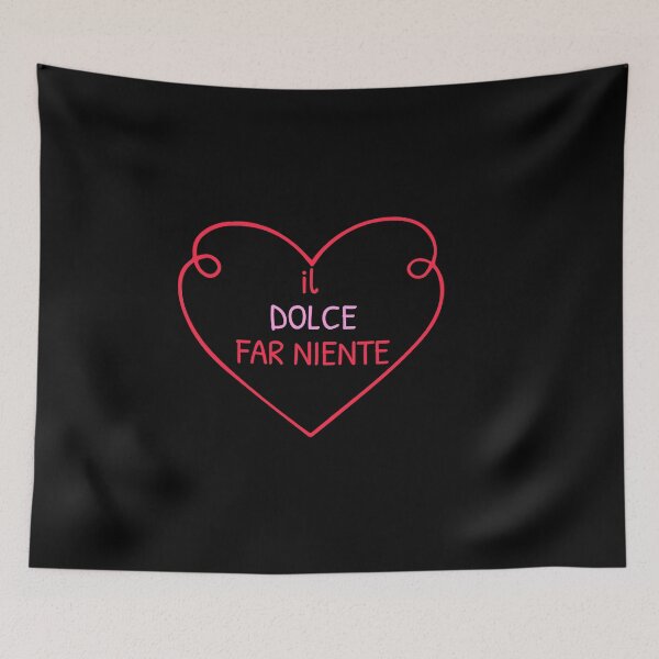 Item preview, il Dolce far niente designed and sold by LaughandLaugh.