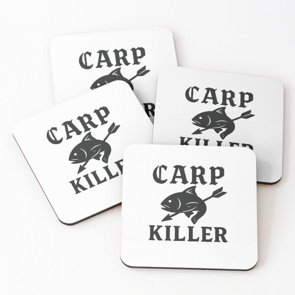 Item preview, Carp Killer Bowfishing Graphic – Bold Speared Fish Design for Hardcore Anglers designed and sold by CrossCurrent Designs.