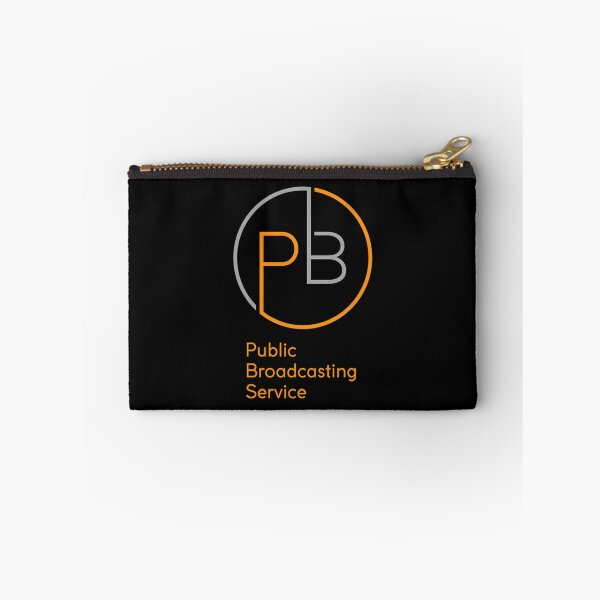Item preview, Modern Circular Pbs Logo With Orange And Gray Lines designed and sold by joszkonaviide.