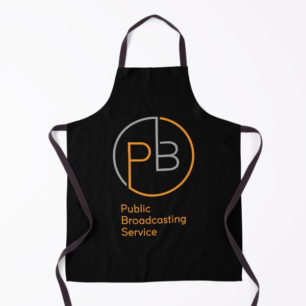 Item preview, Modern Circular Pbs Logo With Orange And Gray Lines designed and sold by joszkonaviide.