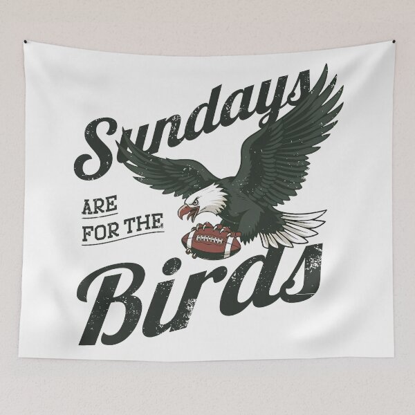 Item preview, Sundays Are For The Birds Shirt, Football Game Day Sweatshirt, Philly Football Fan designed and sold by LizzyKeiko.