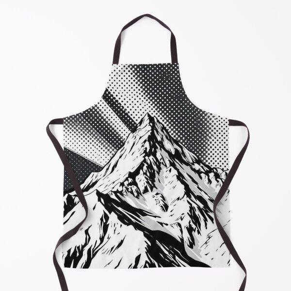 Item preview, Horizon Energy – Manga Style Mountain Peak - Pop Art Mountain Landscape Love designed and sold by Benito Del Ray.