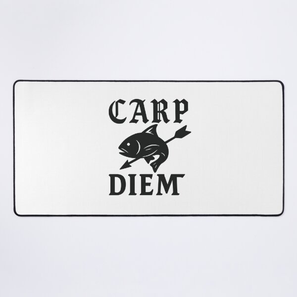 Item preview, Carp Diem Bowfishing Design – Funny Speared Fish Graphic for Anglers and Outdoor Lovers designed and sold by CrossCurrent Designs.