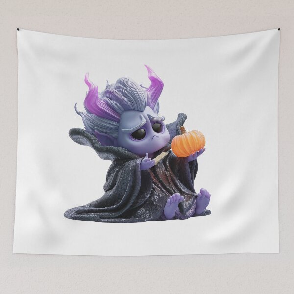 Item preview, Hades Chibi – Cute Halloween Underworld God designed and sold by GoldenChiArt.