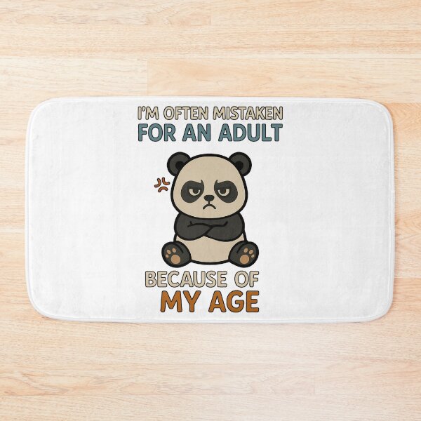Item preview, Grumpy Panda: Mistaken for Adult designed and sold by k3rstman1.