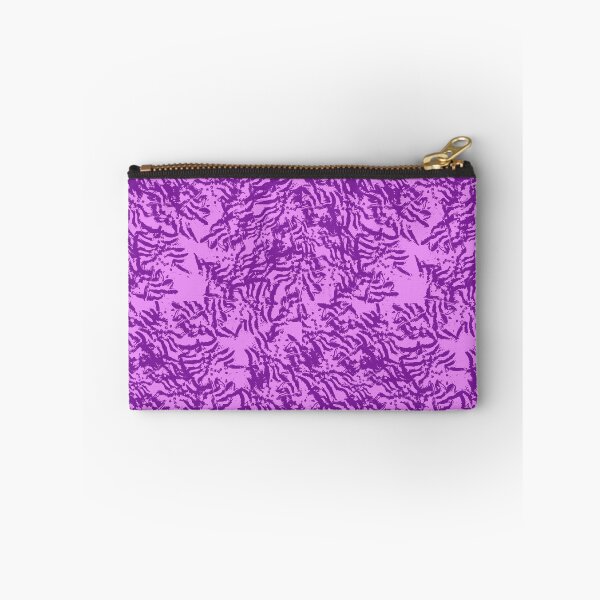 Aperçu de l'œuvre Motif de feuilles de saule violet et magenta abstrait créée et vendue par Zara Crow.