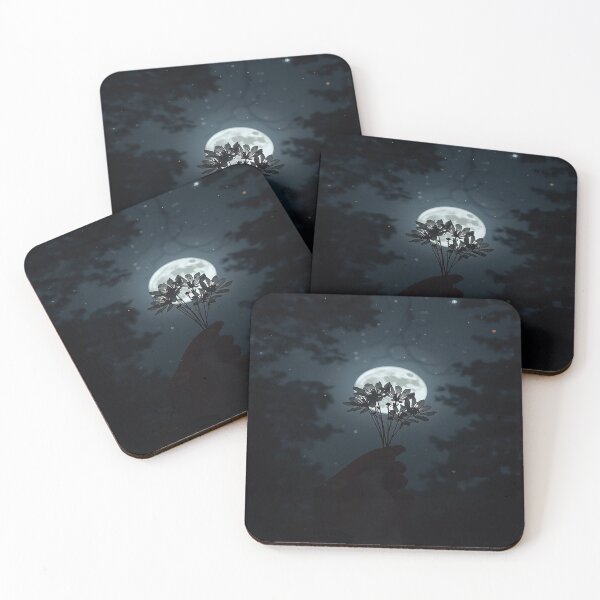 Item preview, Beautiful moon at night designed and sold by saly55887.