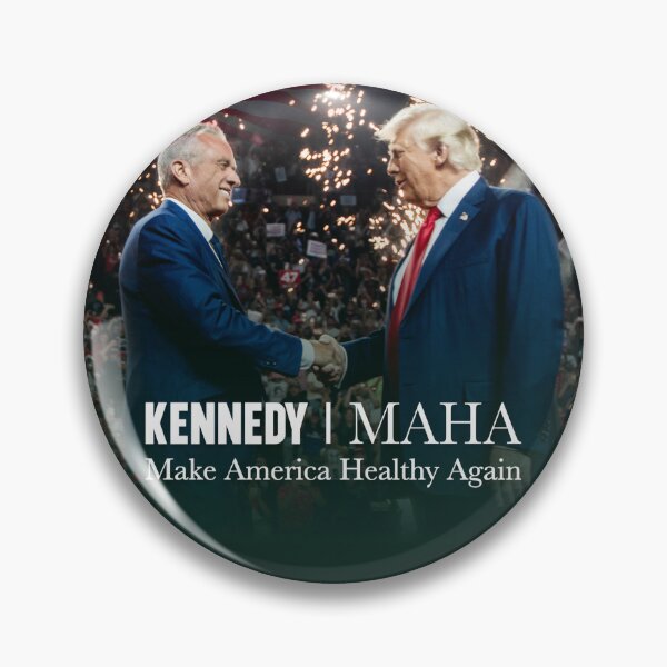 Item preview, Donald Trump and Robert F Kennedy jr MAHA - Make America Healthy Again RFK jr. design designed and sold by ForestBabies.