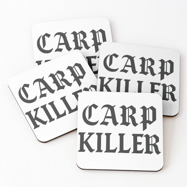 Item preview, Carp Killer Bowfishing Design – Bold Gothic Style Graphic for Passionate Anglers designed and sold by CrossCurrent Designs.