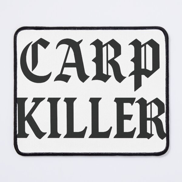 Item preview, Carp Killer Bowfishing Design – Bold Gothic Style Graphic for Passionate Anglers designed and sold by CrossCurrent Designs.