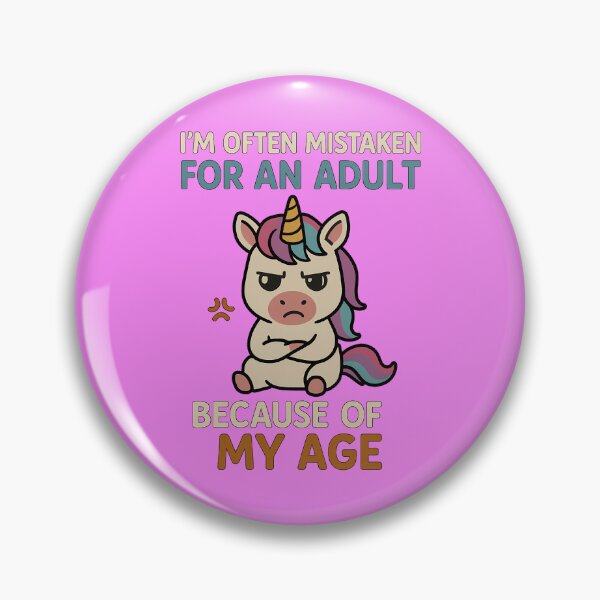 Item preview, Grumpy Unicorn Adult Age Sarcasm designed and sold by k3rstman1.