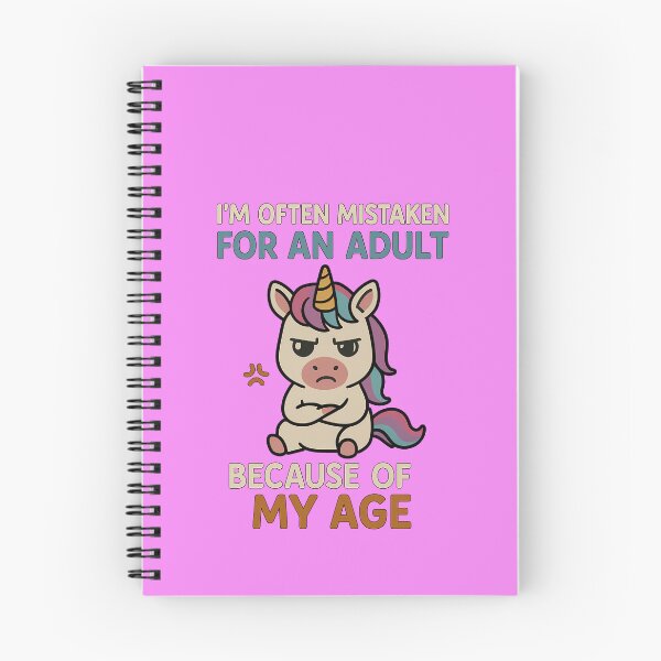 Item preview, Grumpy Unicorn Adult Age Sarcasm designed and sold by k3rstman1.