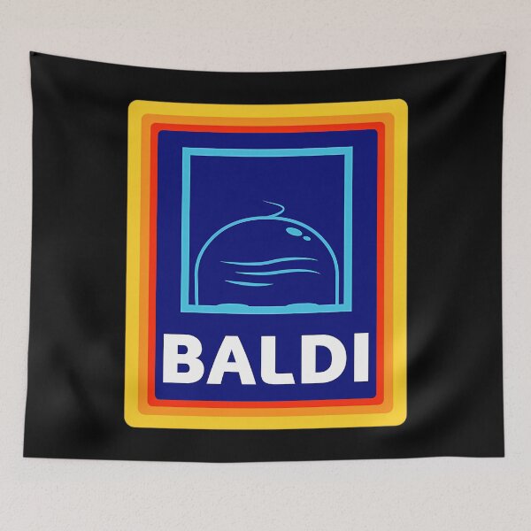 Item preview, Baldi - Bald Head Aldi Logo designed and sold by fanticbobobi4.
