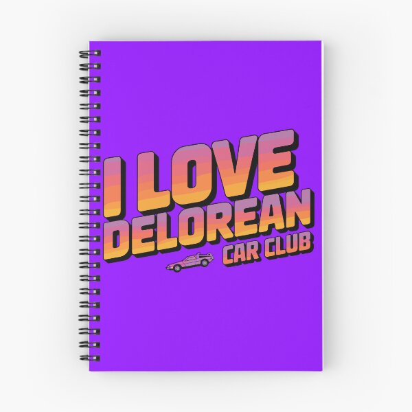 Item preview, Vintage Classic Car Delorean Exclusive Lovers  designed and sold by PrintCarClub.