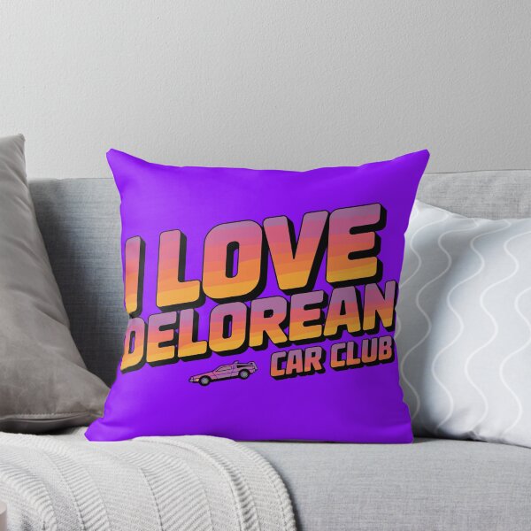 Item preview, Vintage Classic Car Delorean Exclusive Lovers  designed and sold by PrintCarClub.