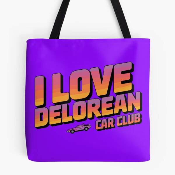Item preview, Vintage Classic Car Delorean Exclusive Lovers  designed and sold by PrintCarClub.
