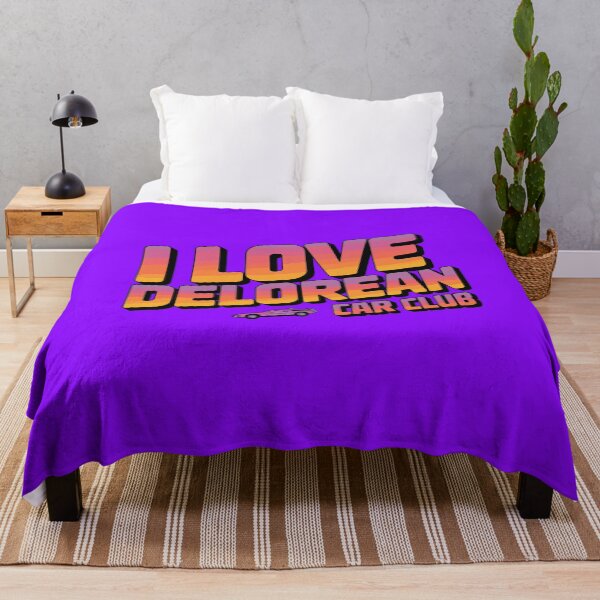 Item preview, Vintage Classic Car Delorean Exclusive Lovers designed and sold by PrintCarClub.