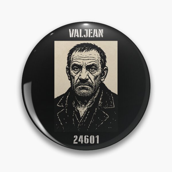 Item preview, Les Miserables Jean Valjean 24601 Lino Ventura designed and sold by LapinMagnetik.