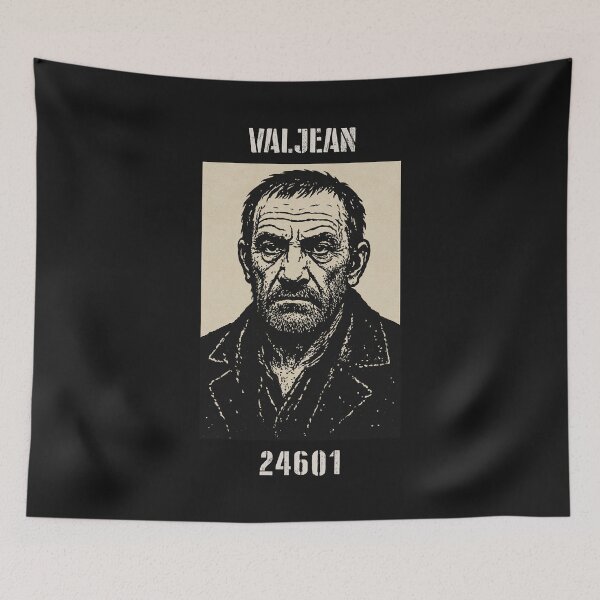 Item preview, Les Miserables Jean Valjean 24601 Lino Ventura designed and sold by LapinMagnetik.