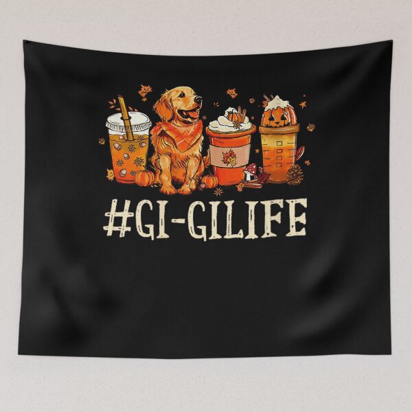 Item preview, Gi-Gi Life Fall Coffee Thanksgiving Pumpkin Autumn For Dog Lover, Thanksgiving Gift designed and sold by RussellSosaC.