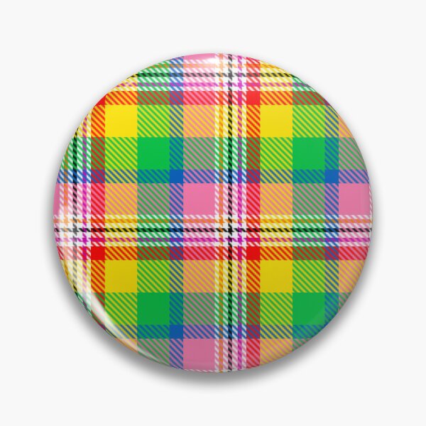 Item preview, Vibrant Rainbow Flannel Madras Plaid designed and sold by PatternTitan.