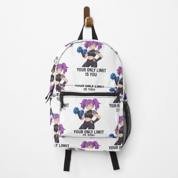 Item preview, Your Only Limit Is You – Anime Warrior Fitness Motivation Art designed and sold by SassySerina.