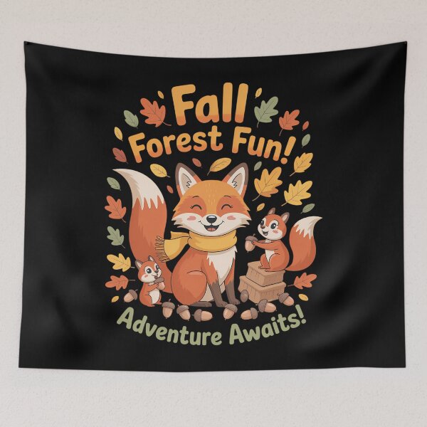 Item preview, Fall Autumn Woodland Walks For Kids Nature Animals designed and sold by Sunset4Bones.