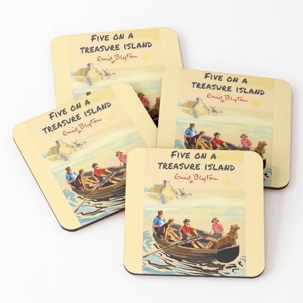 Item preview, The Famous Five by Enid Blyton Five on Treasure Island designed and sold by booksnbobs.