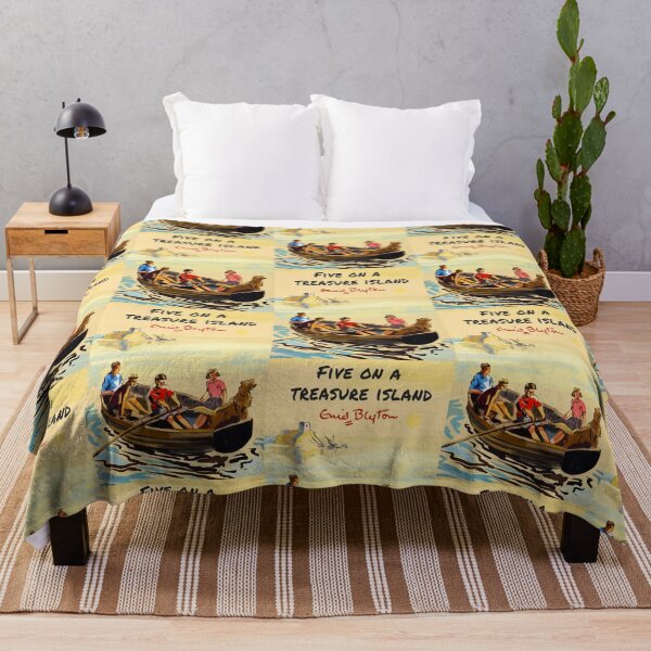 Item preview, The Famous Five by Enid Blyton Five on Treasure Island designed and sold by booksnbobs.