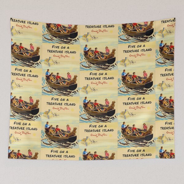 Item preview, The Famous Five by Enid Blyton Five on Treasure Island designed and sold by booksnbobs.