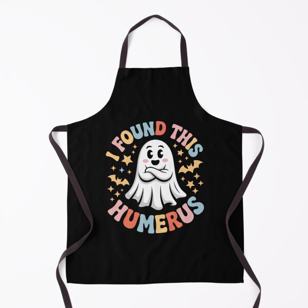 Item preview, I Found This Humerus Ghost Nurse Halloween designed and sold by Sunset4Bones.