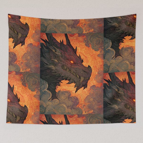 Item preview, Japanese Red Dragon designed and sold by bapupa.