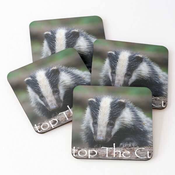 Item preview, Badger cub Stop the Cull designed and sold by ROSS LAWFORD.