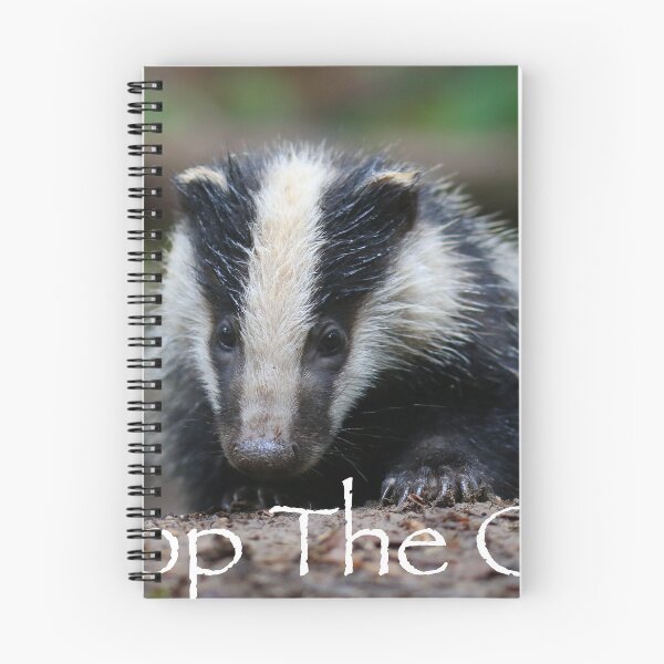 Item preview, Badger cub Stop the Cull designed and sold by ROSS LAWFORD.