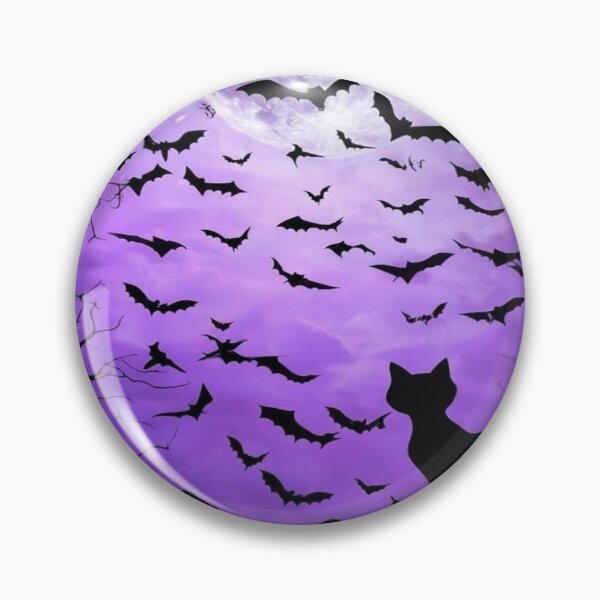Item preview, Pumpkin and cat on Halloween background designed and sold by saly55887.